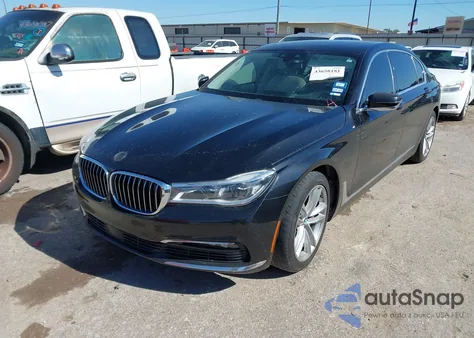 2018 BMW 750I xDrive from USA, damaged, VIN WBA7F2C57JB238396